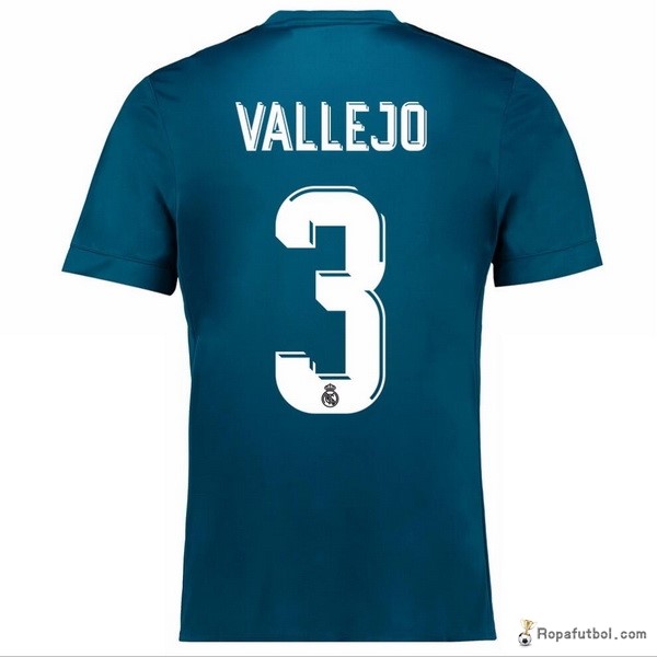 Camiseta Real Madrid Replica Tercera Ropa Vallejo 2017/18